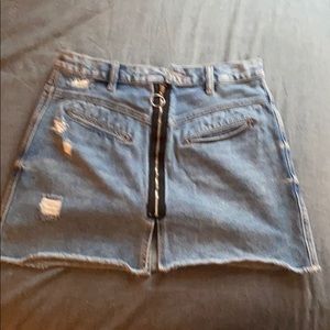 BlankNYC denim skirt